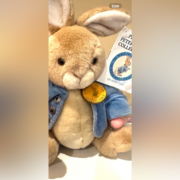 WOW!PRICE Drop Beatrix Potter Peter Rabbit Fully Jointed/METAL buttons 11.5" - Picture 7 of 14
